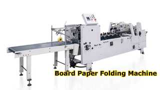 Faltmaschine für Kartonpapier