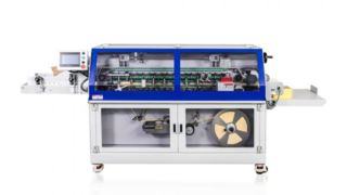 Buchrückseiten-Taping-Maschine