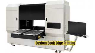 HXEP400 Buchkanten-Digitaldruckmaschine.