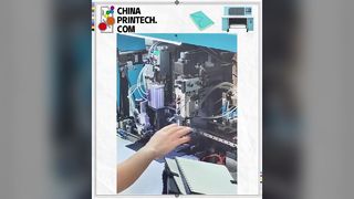 Halbautomatische Fixiermaschine für elastische Bänder HX18B