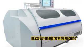 Arbeitsablauf der automatischen Nähmaschine HX220