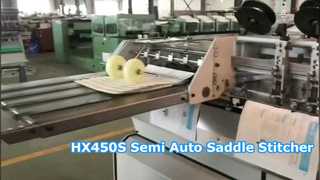 Halbautomatischer Sammelhefter HX450S