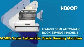 Halbautomatische Buchnähmaschine HX460D