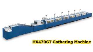 HX470GT Zusammentragmaschine