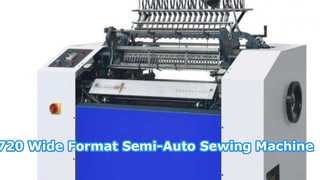 Halbautomatische Breitformat-Nähmaschine HXSS720