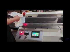 Buchblockrücken-Papierklebemaschine