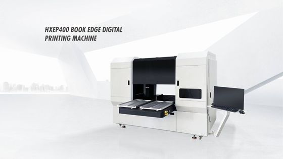 HXEP400 Industrielle Buchkanten-Drucklösung für Hardcover-Bücher, Haftnotizen und Notizbuchblöcke