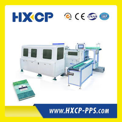 HX360 Notebook Softcover Hardcover Case PLC Kernkomponenten In-Machine-Gelenkformung in neuem Zustand Flat-Postpress-Ausrüstung