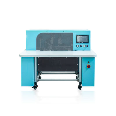 HX18B Semi-Auto-Notebook Elastische Streuung Anwendungsband Fixiermaschine Notebook Elastische Band Fixierung Kompaktes Design Platzsparende Produktion