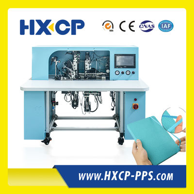 HX18B Semi-Auto-Notebook Elastische String-Anwendungsband-Festigungsmaschine Notebook Elastische Band-Festigungsmaschine 2025 Beste Buchbindemaschine PLC