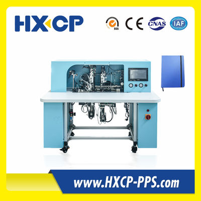 HX18B Semi-Auto-Notebook Elastische Band-Festigungsmaschine Softcover Fertigung Bibel Handbuch