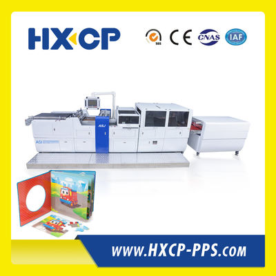 HX450C präzise PLC-gesteuerte Kinderbuch-Hardcover-Hülle-In-Maschine für Qualitätsbücher