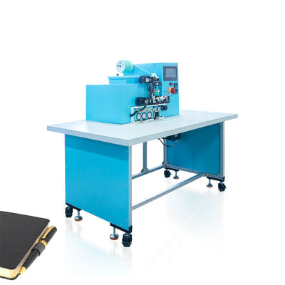 HX20EPLHardcover Elastische Band Einfügemaschine Notebook Penloop Montage Semi-Auto Notebook Elastische Seil Einfügen
