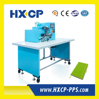 HX20EPL Hardcover Elastische Band Einfügung Maschine Fertigstellung Notebook Penloop Montage Semi Auto Notebook Elastische Seil Einfügen