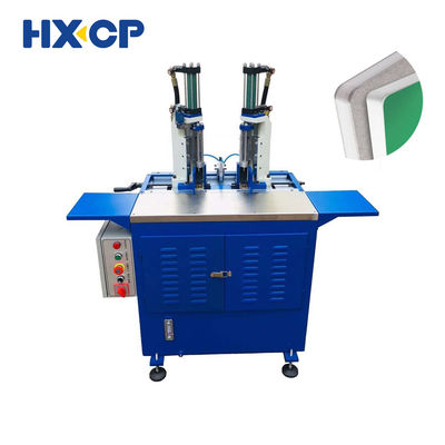 HX460BCRTM Doppelkopf-Hydraulische Eckschneidemaschine Halbautomatische Nachpressgeräte zum Binden von Notebooks