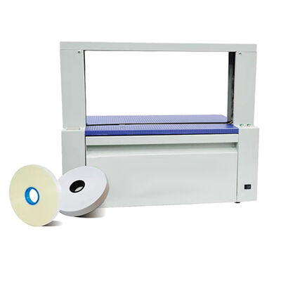Automatische Bandmaschine Einstellbar 5-60N Bindfestigkeit und 26 Mal/Min Geschwindigkeit Kraftpapier OPP-Band für die universelle Verpackung