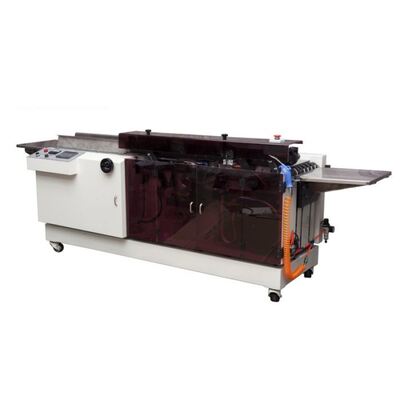 HXBJ600 Buchblock-Rücken-Papierklebemaschine klebt automatisch den Rücken