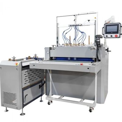HXSCM Halbautomatische digitale Hardcover-Falzmaschine Minimale Einrichtung Ein Bediener Wirtschaftliche Produktion von Buchhüllen, Ringordnern, Fotoalben und Mappen