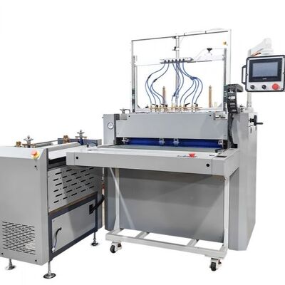 HXSCM Halbautomatische digitale Hardcover-Falzmaschine Minimale Einrichtung Ein Bediener Wirtschaftliche Produktion von Buchhüllen, Ringordnern, Fotoalben und Mappen