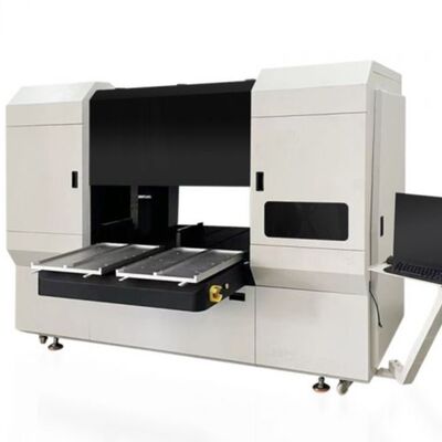 HXEP400 4-8C Mikropiezo-Buchkanten-Drucker mit 2 Arbeitsstationen, Non-Stop-Tintenstrahl für Hardcover-/Notebook-/Notizen.