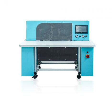 HX18B Halbautomatische Befestigungsmaschine mit elastischem Band zur Herstellung von Notebook-Bedach