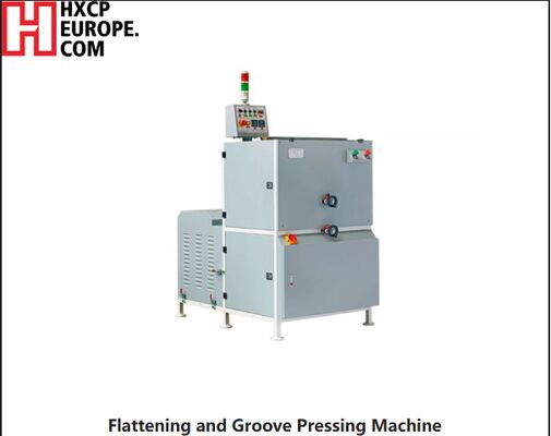 Flach- und Rillenpressmaschine für die integrierte Flach- und Rillenpressmaschine zur Verarbeitung von Büchern in Hardcover
