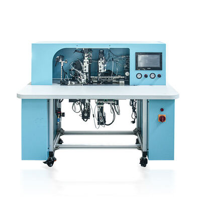 HX18B Semi-Auto-Notebook Elastische Streich-Anwendungsband-Festigungsmaschine Notebook Elastische Band-Festigungsmaschine Fabrik hergestellt Hot Sell