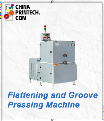 Flachmachung und Rillenpressmaschine Integrierte Maschine für Hardcover-Bücher,Notebook,Verstellbarer Druck gleichzeitiger ProzessIntegriertes Design für Hardcover-Bücher