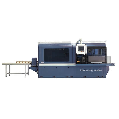 Automatische Buchverpackungsmaschine Kraftpapier gewalzt, voll integrierter Verpackungs-Workflow