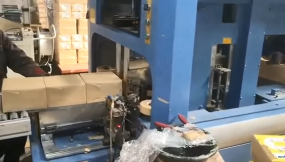 Automatische Buchverpackungsmaschine Kraftpapier gewalzt, voll integrierter Verpackungs-Workflow