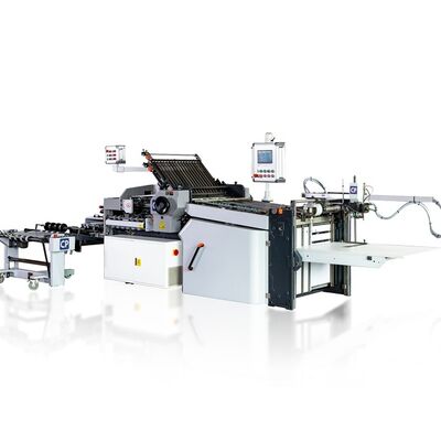 CP Flat Pile Floding Machine für das Falten großer Papiermengen mit kurzer Aufstellzeit und Verbrauch
