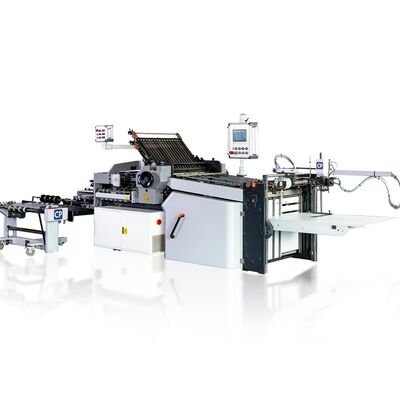 CP-Flachflor-Floding-Maschine, geeignet für kleine bis mittlere Auflagenlängen mit einfacher Bedienung und minimalem Platzbedarf