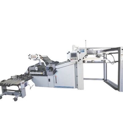 CP Gantry Pallet Folding Machine bietet eine nahtlose Integration mit Palettenfahrzeugen für das schnelle Falten gedruckter Blätter