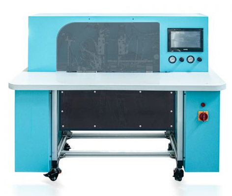 HX18B Semi-Auto-Notebook Elastische Bandbefestigungsmaschine Einfache Bedienung Ein Bediener