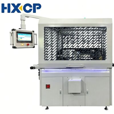 HDP TST Digital Finish Drei-Seiten-Trimmer mit automatisierter Pfahldrehung und servokontrollierter hydraulischer Befestigung für präzises Buchschneiden