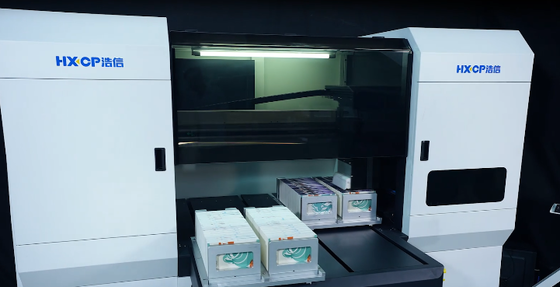 HXEP400 Zwei-Stationen-Non-Stop-Digital Edge-Drucker