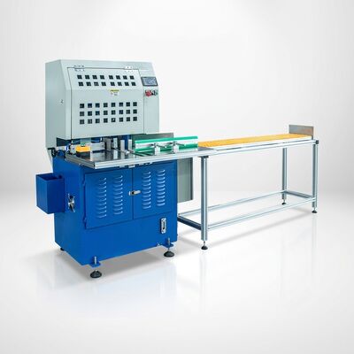 Hydraulisch angetriebener Doppelkopf-Schneider mit 15-mal pro Minute rundem Eckschneider