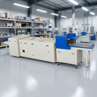 HX480P Maschine mit schwerem Stahlrahmen und servosynchronisierter Vorschubeinstellung