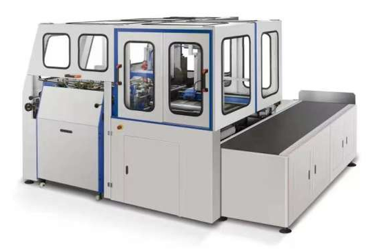 HX36 Automatische Hardcover-Falzmaschine mit Nockenantriebssystem für vielseitige Gehäuseformen und hochpräzisen Betrieb