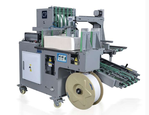 Maschine zur Vertikalen Stapelbundelung mit 3000 N Druckkraft und 460×360 mm Kapazität für integrierte Arbeitsabläufe nach der Druckmaschine