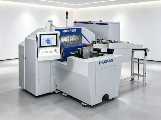 HX150DH Drei-Messer-Trimmer Stromzufuhr 4200 Schnitte/Stunde für Buchblock-Schneidemaschine